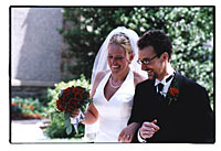 One of the better shots of the Groom (the Bride looks great, as always)