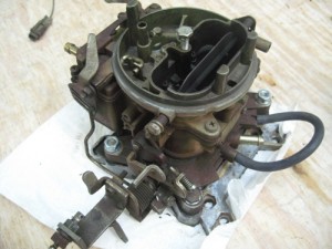 Holley 2300 with adapter plate
